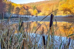 Sandbacher See im Winter