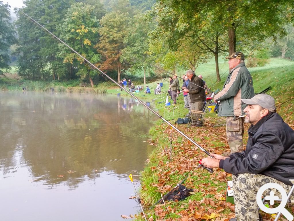 Viele Angler aus der Umgebung kamen traditionell zum Gästeangeln am 03.10.2014 nach Sandbach